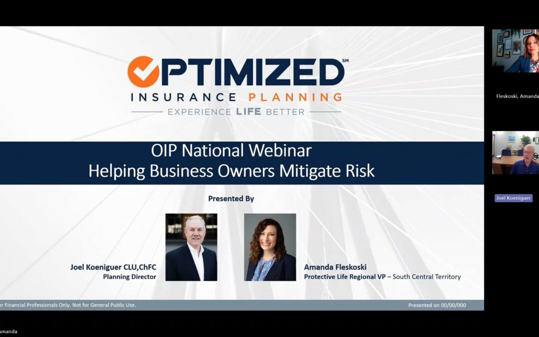 August 2025: Helping Business Owners Mitigate Risk with Joel & Amanda